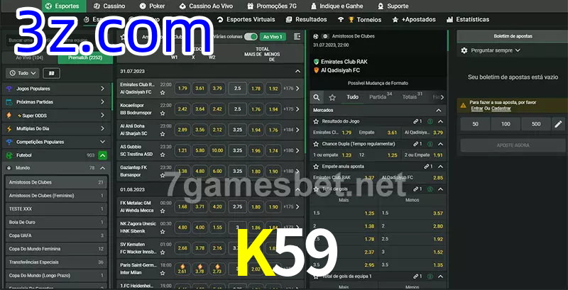 apostas esportivas